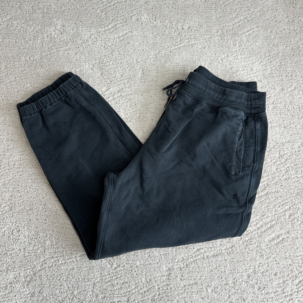 Men's FRAME 2XL Slim Black‎ Jogger Sweatpants